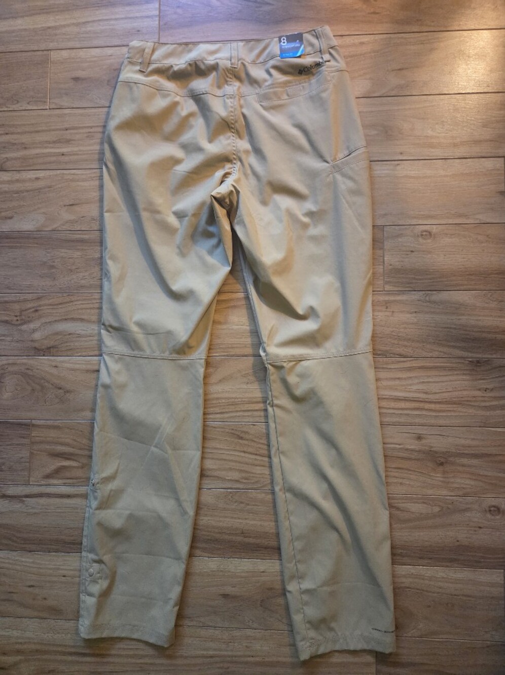 Columbia Women’s Leslie Falls Pants Size 8 Long Hiking Trail Outdoor NWT - Picture 7 of 11
